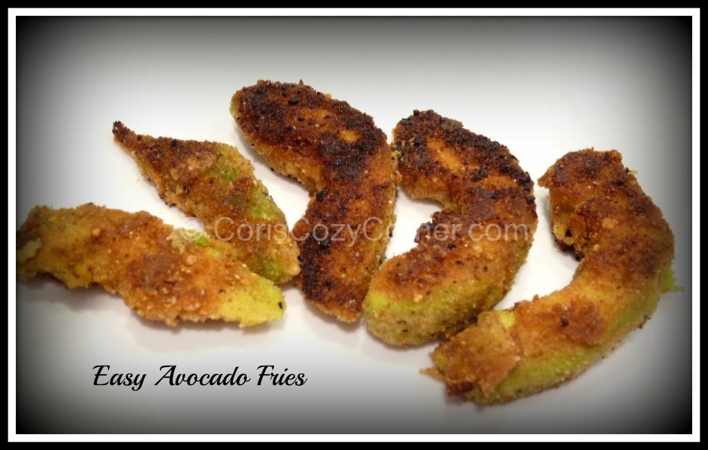 easy avocado fries finished