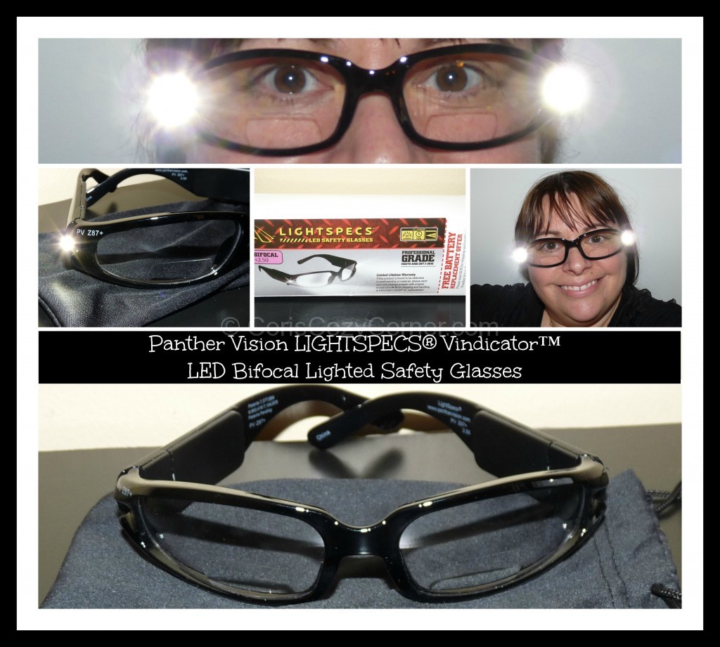 LIGHTSPECS® Vindicator™ LED Lighted Safety Glasses