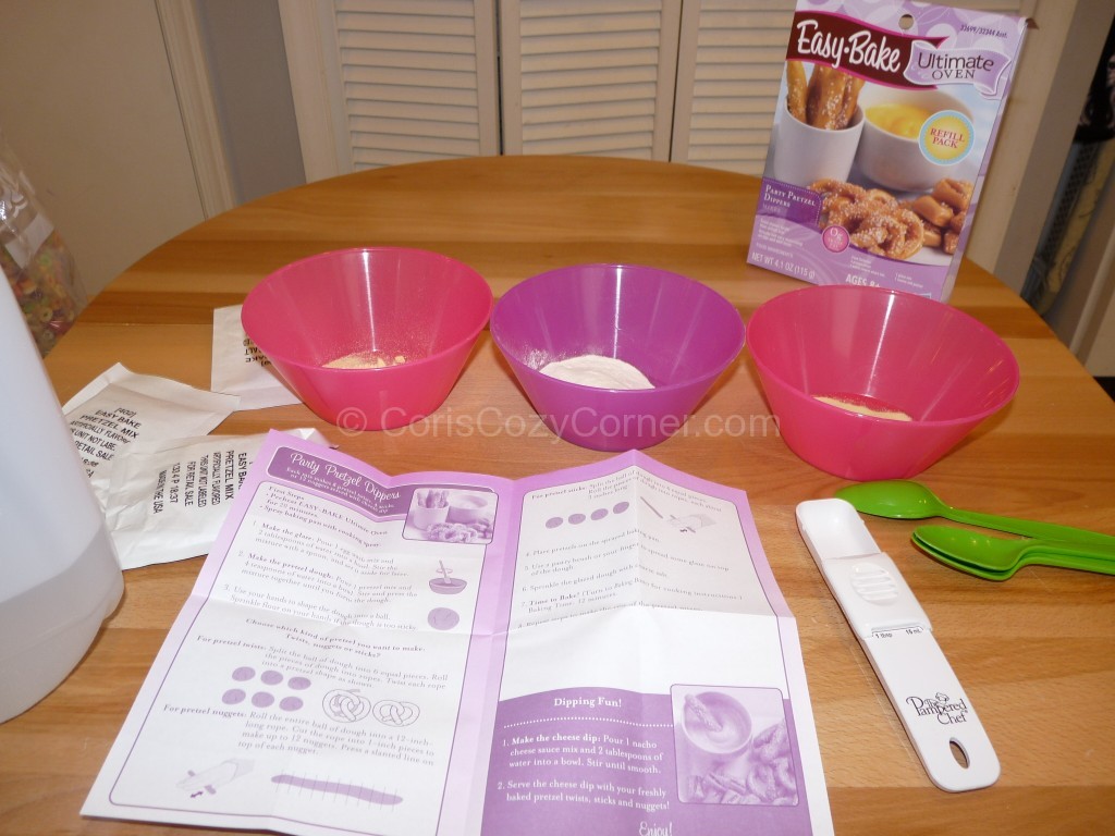 easy bake oven pizza mix instructions