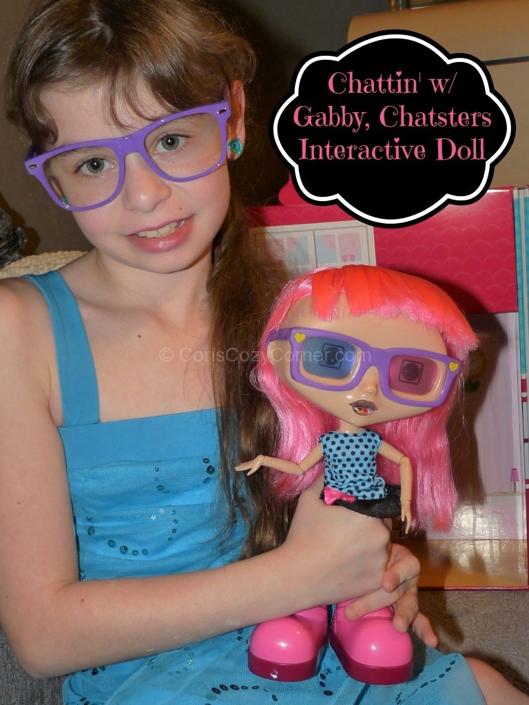 chatsters gabby interactive doll