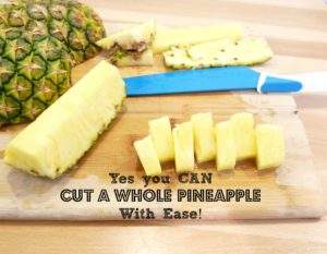 Pineapple Coconut Smoothie with Lifeway Kefir PLUS How to Cut a ...